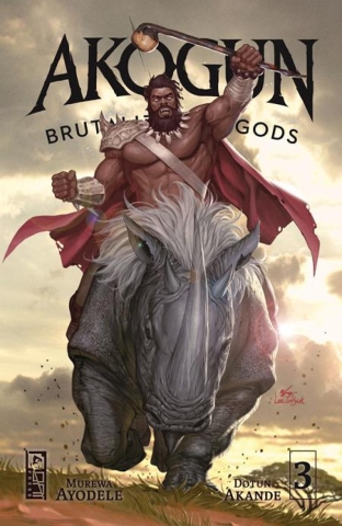 AKOGUN BRUTALIZER OF GODS #3 (OF 3) CVR B INHYUK LEE VAR (MR) cover image