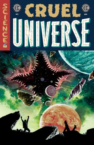 EC CRUEL UNIVERSE #1 (OF 5) CVR D JH WILLIAMS III GOLD FOIL VAR (MR) Allocations May Occur cover image