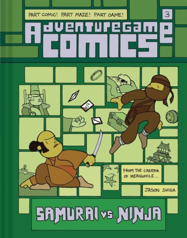 Adventuregame Comics Book 3: Samurai Vs. Ninja cover image
