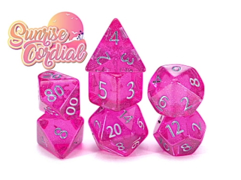 Sunrise Cordial Holographic Dice - 7-Die Set cover image