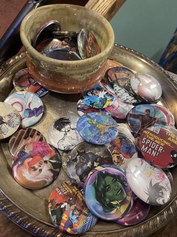 Custom-made button cover image