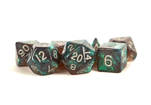 Stardust Acrylic Dice Set: Gray/Silver cover image