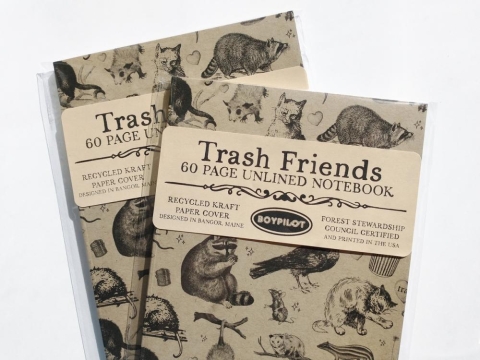 BoyPilot Goods Notebook: Trash Friends cover image