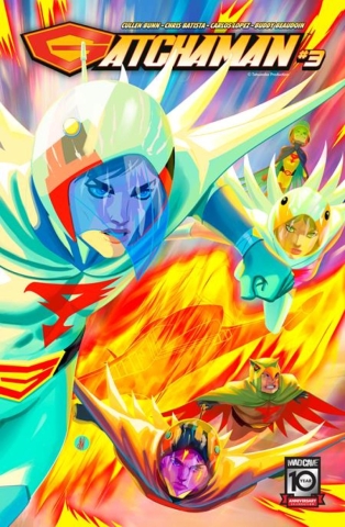 GATCHAMAN #3 CVR A INAKI MIRANDA cover image