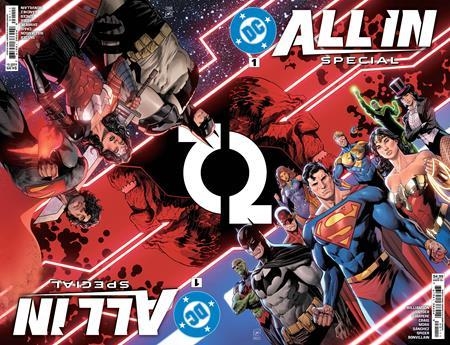 DC ALL IN SPECIAL #1 (ONE SHOT) CVR A DANIEL SAMPERE WRAPAROUND cover image