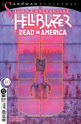 JOHN CONSTANTINE HELLBLAZER DEAD IN AMERICA #10 CVR A AARON CAMPBELL OF 11 cover image