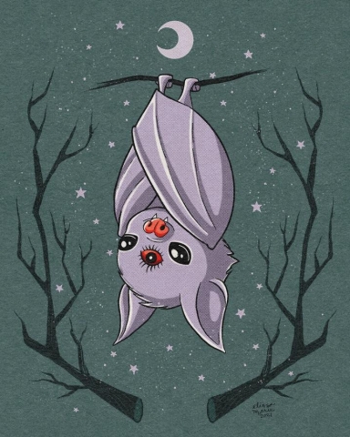 Elissa Marie Creative Art Print 8x10: Hang In There cover image