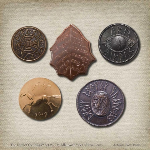 Shire Post Mint: The Lord of the Rings Coin Set #1 cover image
