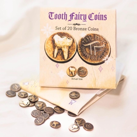 Shire Post Mint: Tooth Fairy's Set of 20 Bronze Coins cover image