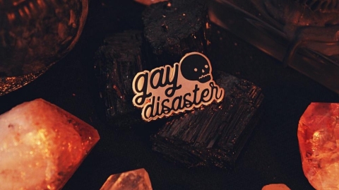 GRRRL Spells Pin: Gay Disaster cover image