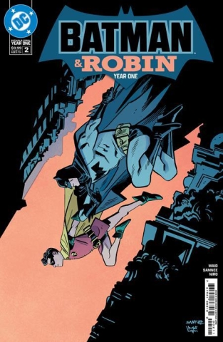 BATMAN AND ROBIN YEAR ONE #2 CVR A CHRIS SAMNEE OF 12 cover image