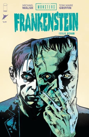 UNIVERSAL MONSTERS FRANKENSTEIN #4 CVR A MICHAEL WALSH OF 4 cover image