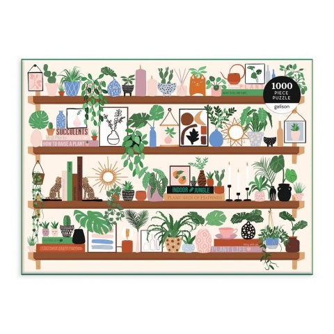 Plant Shelfie 1000 Piece Puzzle cover image