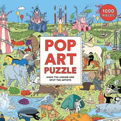 Pop Art Puzzle 1000 Piece Puzzle cover image