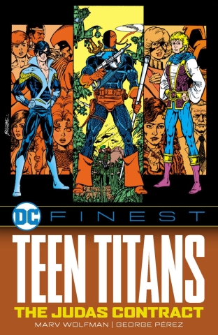 DC Finest—Teen Titans: The Judas Contract cover image