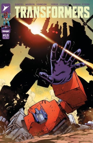 TRANSFORMERS #15 CVR A DANIEL WARREN JOHNSON AND MIKE SPICER cover image