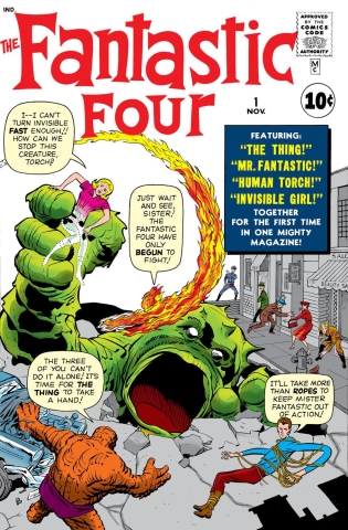 FANTASTIC FOUR #1 FACSIMILE EDITION NEW PRINTING CVR A cover image