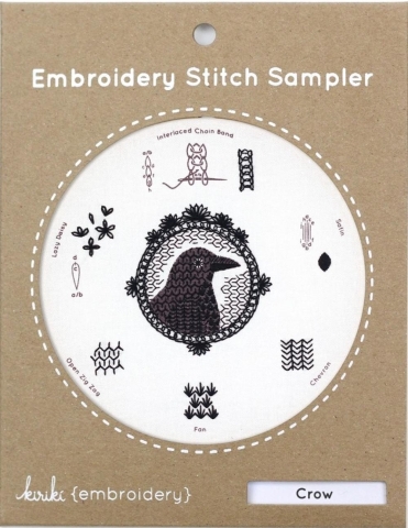 Kiriki Press Embroidery Stitch Sampler: Crow cover image