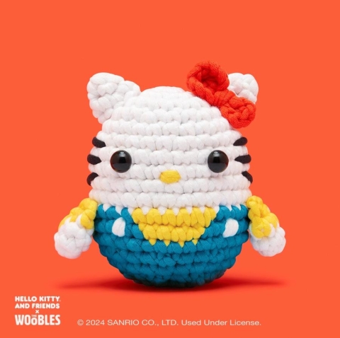 The Woobles - Learn to Crochet Kit for Beginners: Hello Kitty cover image
