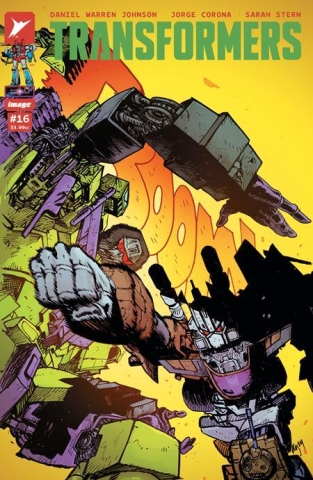 TRANSFORMERS #16 CVR A DANIEL WARREN JOHNSON AND MIKE SPICER cover image