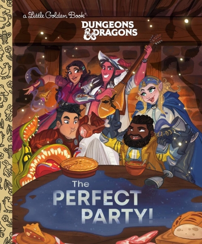 Dungeons & Dragons: The Perfect Party! Little Golden Book cover image