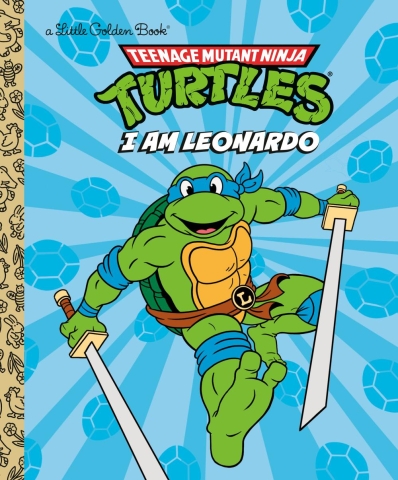 Teenage Mutant Ninja Turtles: I Am Leonardo Little Golden Book cover image