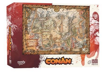 Conan: The Hyborian Age Jigsaw Puzzle (1500 pcs) cover image