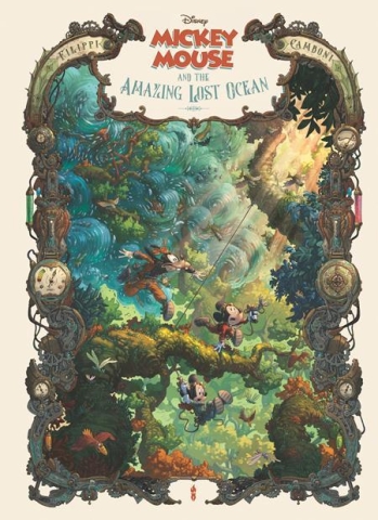 Walt Disney's Mickey Mouse and the Amazing Lost Ocean cover image