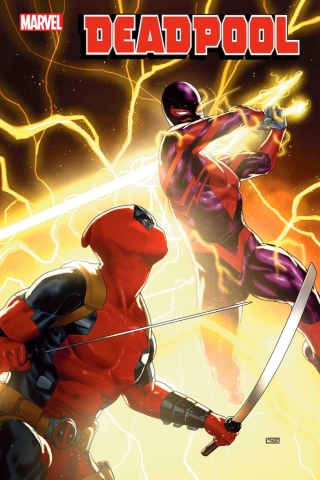 DEADPOOL #12 CVR A—Deadpool Vs. Spider-Man Part 3 cover image