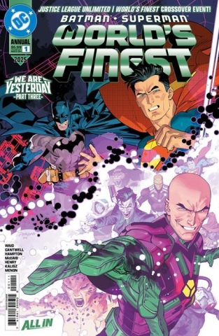 BATMAN SUPERMAN WORLDS FINEST 2025 ANNUAL #1 CVR A DAN MORA (We Are Yesterday Pt. 3) cover image