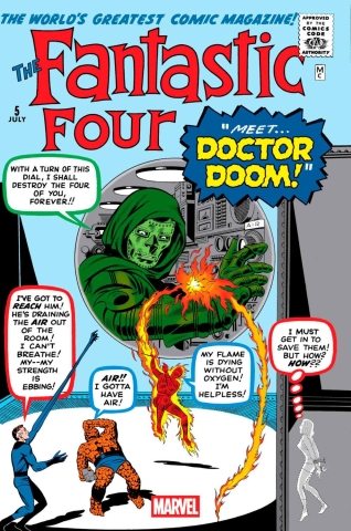 FANTASTIC FOUR #5 FACSIMILE EDITION CVR A cover image