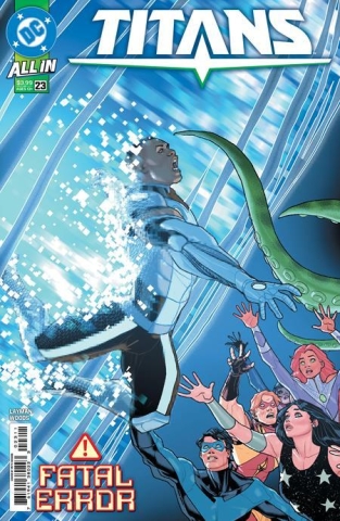 TITANS #23 CVR A PETE WOODS cover image