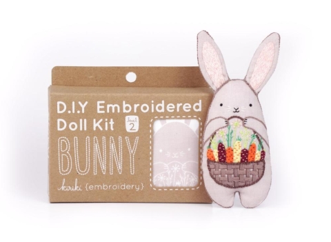 Kiriki Press Embroidery Kit: Bunny cover image