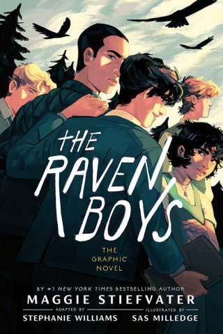 The Raven Boys: The Graphic Novel (HC) cover image