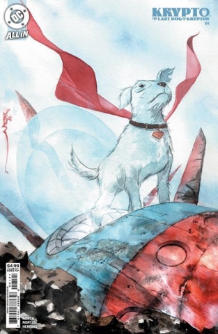 KRYPTO THE LAST DOG OF KRYPTON #1 CVR B DUSTIN NGUYEN CARD STOCK VAR OF 5 cover image
