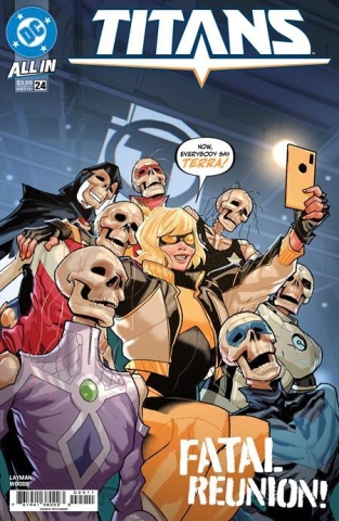 TITANS #24 CVR A PETE WOODS cover image