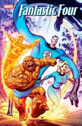 FANTASTIC FOUR #1 CVR B ALAN DAVIS cover image