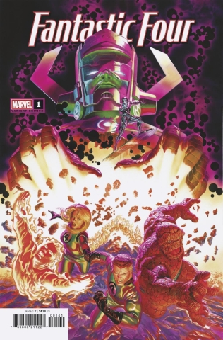 FANTASTIC FOUR #1 CVR D ALEX ROSS cover image