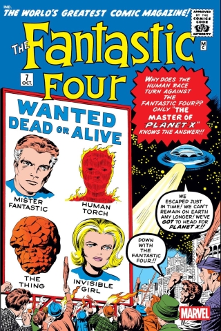 FANTASTIC FOUR #7 FACSIMILE EDITION cover image