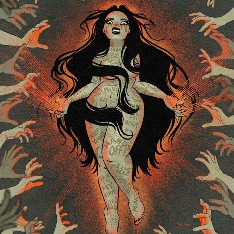 Elissa Marie Creative Art Print 8x10: Hands Off cover image