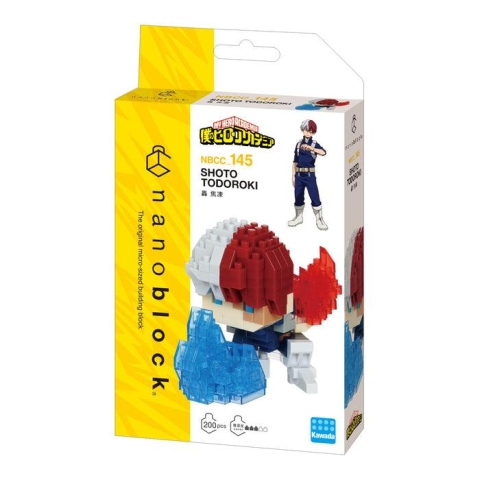 nanoblock NBCC_145: My Hero Academia—Shoto Todoroki cover image