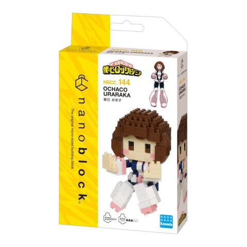 nanoblock NBCC_144: My Hero Academia—Ochaco Uraraka cover image