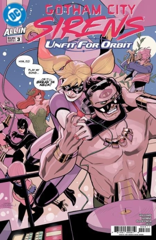 GOTHAM CITY SIRENS UNFIT FOR ORBIT #3 (of 5) cover image
