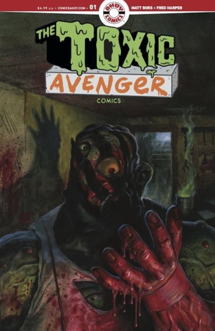 TOXIC AVENGER COMICS #1 cover image