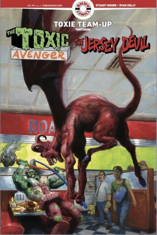 TOXIE TEAM UP #2 (of 5) THE TOXIC AVENGER & THE JERSEY DEVIL cover image