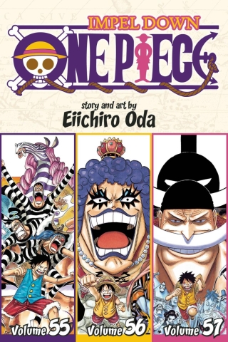 One Piece Vols. 55-57 Omnibus: Impel Down cover image