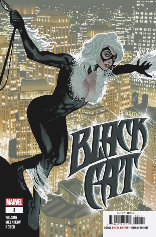 BLACK CAT #1 CVR A ADAM HUGHES cover image