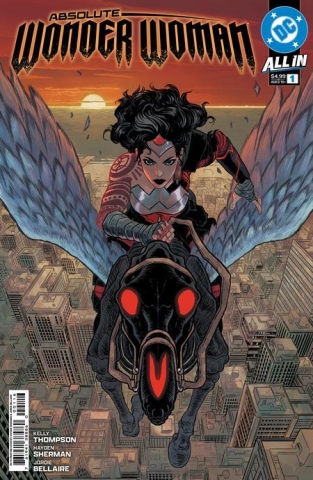 ABSOLUTE WONDER WOMAN #1 SIXTH PRINTING HAYDEN SHERMAN cover image