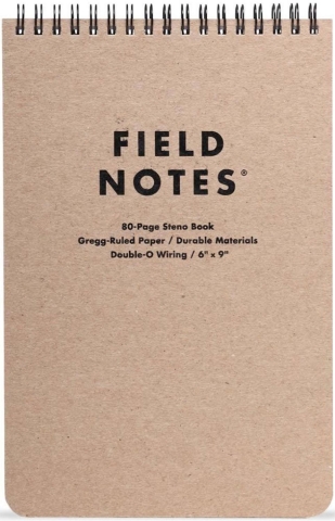 Field Notes: Steno Book cover image