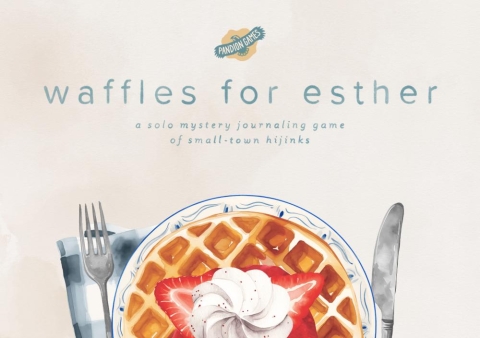 Waffles for Esther: A Solo Mystery Journaling Game of Small-Town Hijinks (2nd edition) cover image